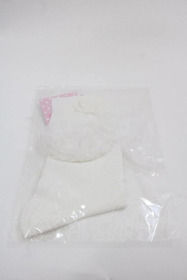 画像1: Angelic Pretty / Twinkle Glitterクルー丈ソックス  白 I-25-05-08-008-AP-ZA-HD-ZI (1)