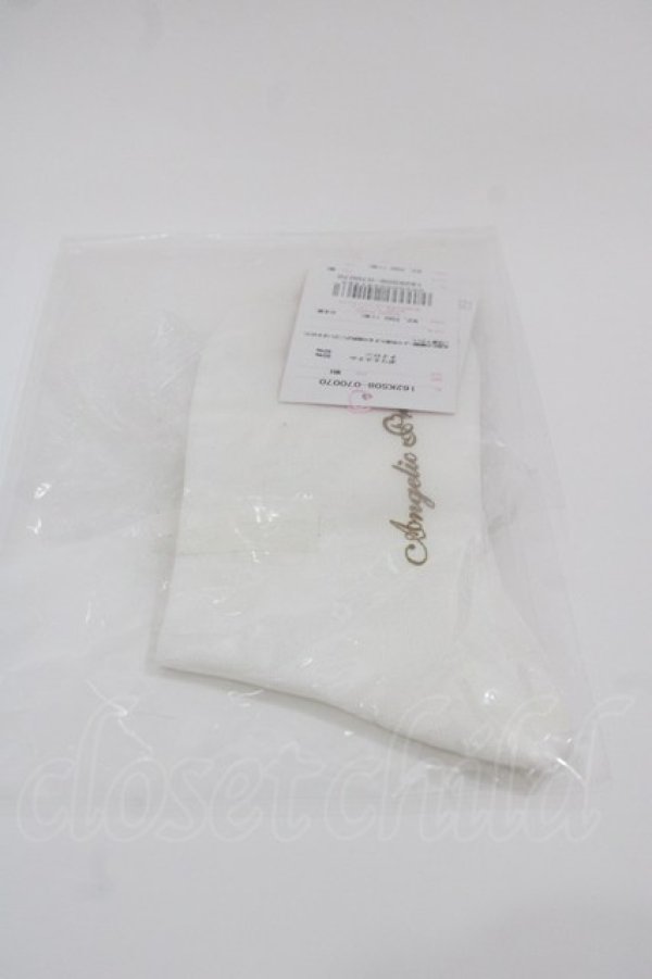 画像2: Angelic Pretty / Twinkle Glitterクルー丈ソックス  白 I-25-05-08-008-AP-ZA-HD-ZI (2)
