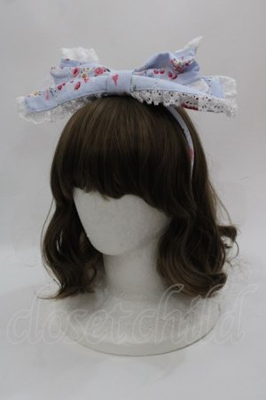 画像: BABY,THE STARS SHINE BRIGHT / スローモーションブーケ〜あの日の私の想い〜柄　カチューシャ  サックス I-25-05-08-090-BA-AC-HD-ZI