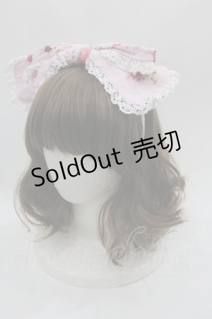 画像: BABY,THE STARS SHINE BRIGHT / スローモーションブーケ〜あの日の私の想い〜柄　カチューシャ  ピンク I-25-05-08-091-BA-AC-HD-ZI