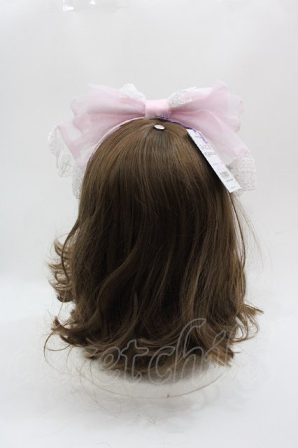 画像2: Angelic Pretty / Heavenly Crossカチューシャ  ピンク I-25-05-08-101-AP-AC-HD-ZI (2)