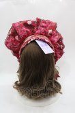 画像3: Angelic Pretty / True Rose Storyハーフボンネット  ワイン I-25-05-08-115-AP-AC-HD-ZI (3)