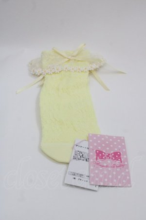 画像: Angelic Pretty / マーガレットクルー丈ソックス  イエロー I-25-05-08-021-AP-ZA-HD-ZI
