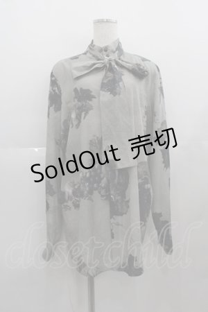画像: MILKBOY / LOST STORY BOWシャツ  グレー I-25-05-11-059-MB-BL-HD-ZI