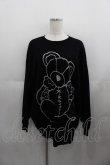 画像1: Candy Stripper / BROKEN BEAR KNIT 2 黒 I-25-05-11-079-PU-TO-HD-ZI (1)