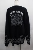 画像2: Candy Stripper / CANDY PARADE SWEAT ONE-PIECE 2 黒Ｘ白 I-25-05-11-117-PU-OP-HD-ZI (2)