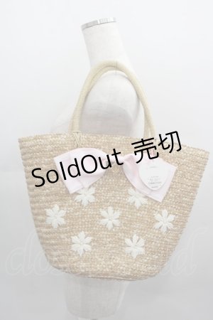 画像: BABY,THE STARS SHINE BRIGHT / Junoの祝福と鳥たちのAriaかごBag  ブラウンＸピンク I-25-05-11-023-BA-BG-HD-ZI