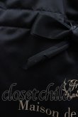 画像3: Maison de FLEUR / シングルリボントートバッグ  黒 I-25-05-11-024-LO-BG-HD-ZI (3)