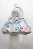 画像1: BABY,THE STARS SHINE BRIGHT / BAG Curious gardenガマ口バッグ  サックス I-25-05-11-026-BA-BG-HD-ZI (1)
