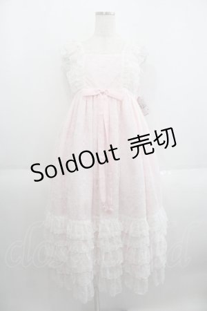 画像: Angelic Pretty / Sharonジャンパースカート  ピンクＸ白 I-25-05-14-081-AP-OP-HD-ZI