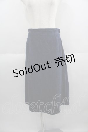画像: Franche Lippee / ウエストリボンデニムスカート  青デニム I-25-05-14-115-LO-SK-HD-ZI