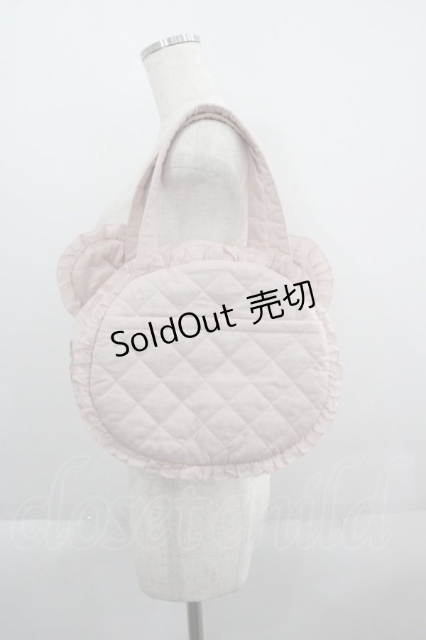 画像2: PINK HOUSE / Teddyシルエットフリルバッグ  ピンク I-25-05-19-102-LO-BG-HD-ZT500 (2)