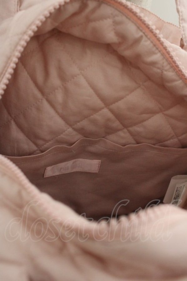 画像3: PINK HOUSE / Teddyシルエットフリルバッグ  ピンク I-25-05-19-102-LO-BG-HD-ZI (3)