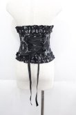 画像2: GOTHPUNKその他(買取対象外) / 格子風柄コルセット  黒Ｘミント I-25-05-19-108-EL-ZA-HD-ZI (2)