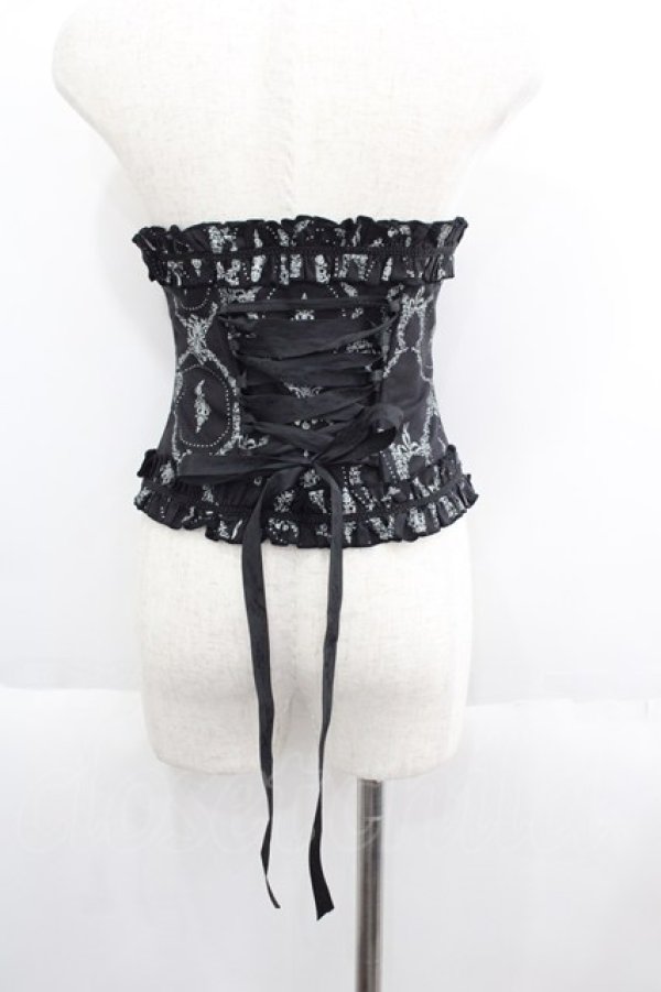 画像2: GOTHPUNKその他(買取対象外) / 格子風柄コルセット  黒Ｘミント I-25-05-19-108-EL-ZA-HD-ZI (2)