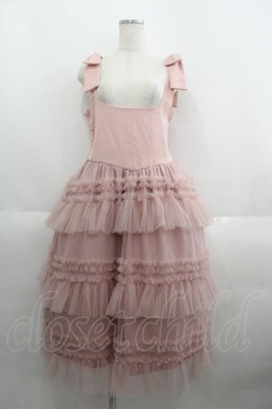 画像: FLC / 皆方由衣コラボワンピース M ピンク I-25-05-23-050-LO-OP-HD-ZI