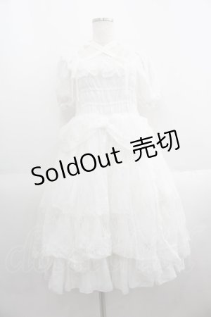 画像: Vallee lys / Mellow Melody Dress  白 I-25-05-23-058-EL-OP-HD-ZI