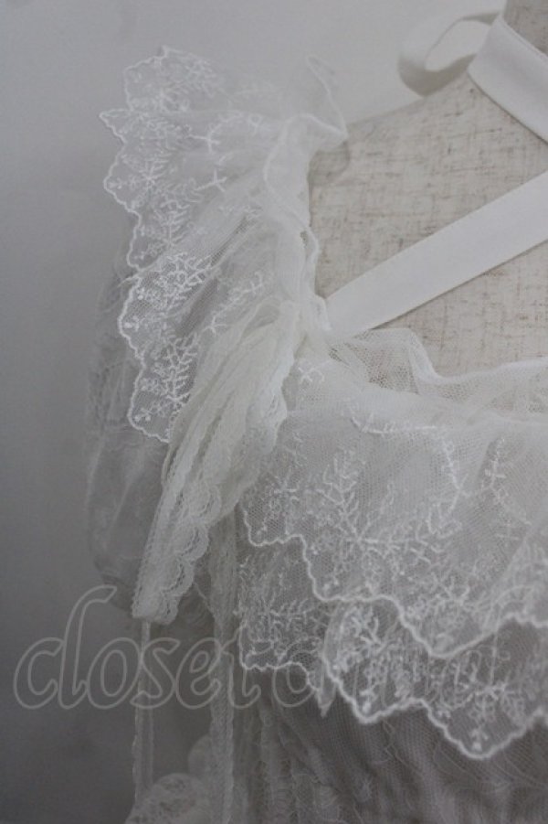 画像3: Vallee lys / Mellow Melody Dress  白 I-25-05-23-058-EL-OP-HD-ZI (3)