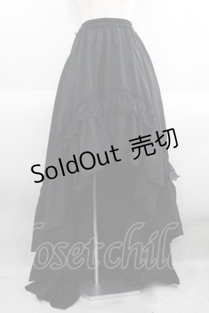 画像: Millenoir / フィッシュテールスカート  ブラック I-25-05-23-089-EL-SK-HD-ZI