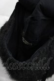 画像3: GRAMM / スパンコールファーショルダーバッグ  黒 I-25-05-23-109-HN-BG-HD-ZI (3)