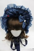 画像2: metamorphose / HAT マーメイドプリンセスハーフボンネット  ディープブルー I-25-05-23-115-ME-AC-HD-ZI (2)