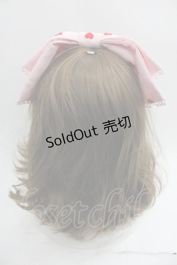 画像2: Angelic Pretty / Petit Heartカチューシャ  ピンク I-25-05-23-120-AP-AC-HD-ZI (2)