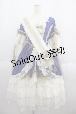 画像: BABY,THE STARS SHINE BRIGHT / La robe vert clairワンピース&エシャルプセット  ブルー I-25-05-23-036-BA-OP-HD-ZS
