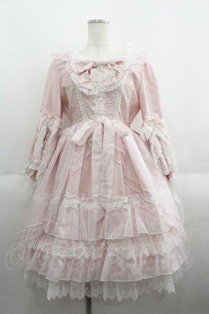 画像: BABY,THE STARS SHINE BRIGHT / Pearl Princessワンピース  ピンクＸ白 I-25-05-23-038-BA-OP-HD-ZS