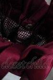 画像4: Maison de FLEUR / ギャザー2WAYショルダーバッグ  ボルドー I-25-05-29-112-LO-BG-HD-ZI (4)
