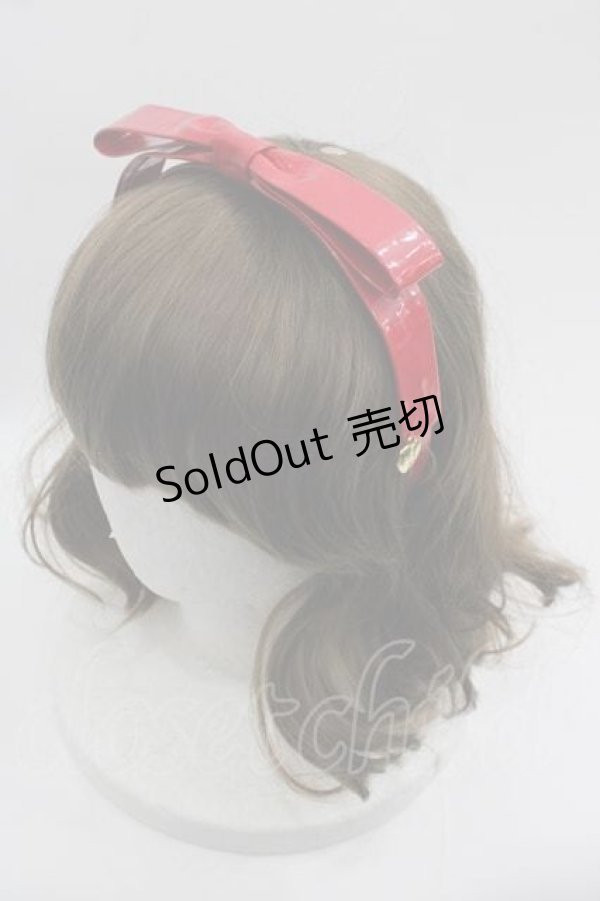 画像3: Angelic Pretty / Doll’s Ribbon Heartカチューシャ  赤 I-25-05-29-121-AP-AC-HD-ZI (3)