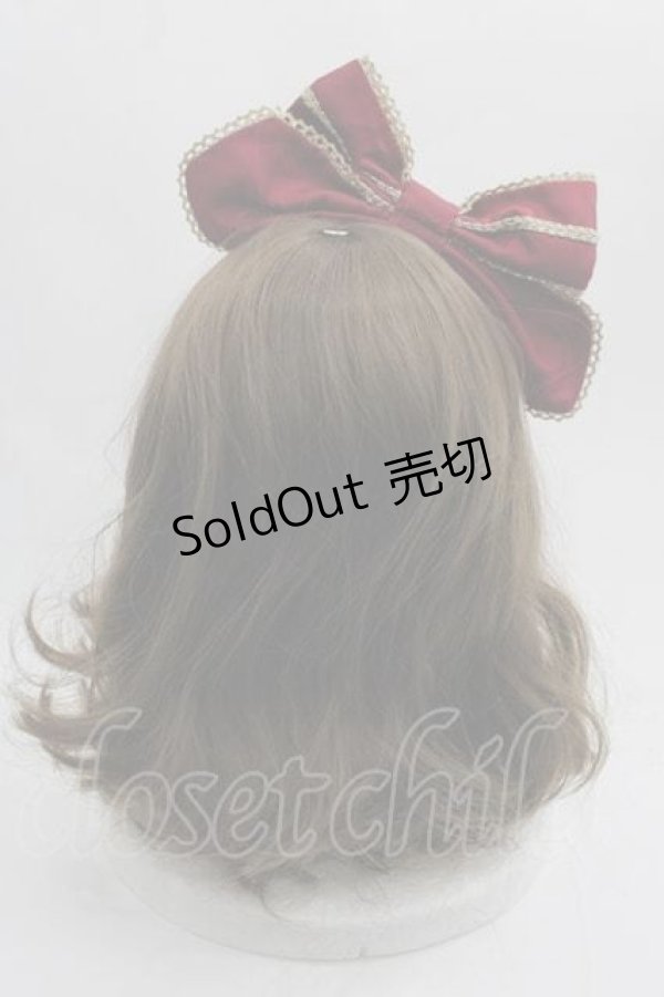 画像2: Angelic Pretty / Cuteブレードカチューシャ  ボルドー I-25-05-29-122-AP-AC-HD-ZI (2)