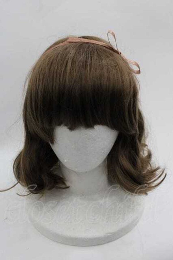 画像2: Maison de FLEUR Petite Robe canone / 繰り返し想うリボンカチューシャ  テラコッタ I-25-05-29-125-EL-AC-HD-ZI (2)