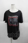 画像1: Candy Stripper / THE CANDYS TEE 3 ブラック I-25-05-29-038-PU-TS-HD-ZI (1)