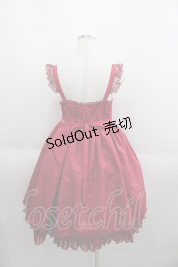 画像2: Angelic Pretty / Twinkle Skyジャンパースカート  赤 I-25-06-01-052-AP-OP-HD-ZI (2)