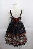 画像2: Angelic Pretty / Dream Bearジャンパースカート  黒 I-25-06-01-055-AP-OP-HD-ZI (2)