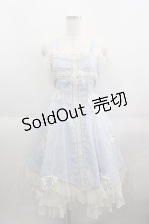 画像: BABY,THE STARS SHINE BRIGHT /  Maria de la Croixジャンパースカート  サックス I-25-06-01-061-BA-OP-HD-ZI