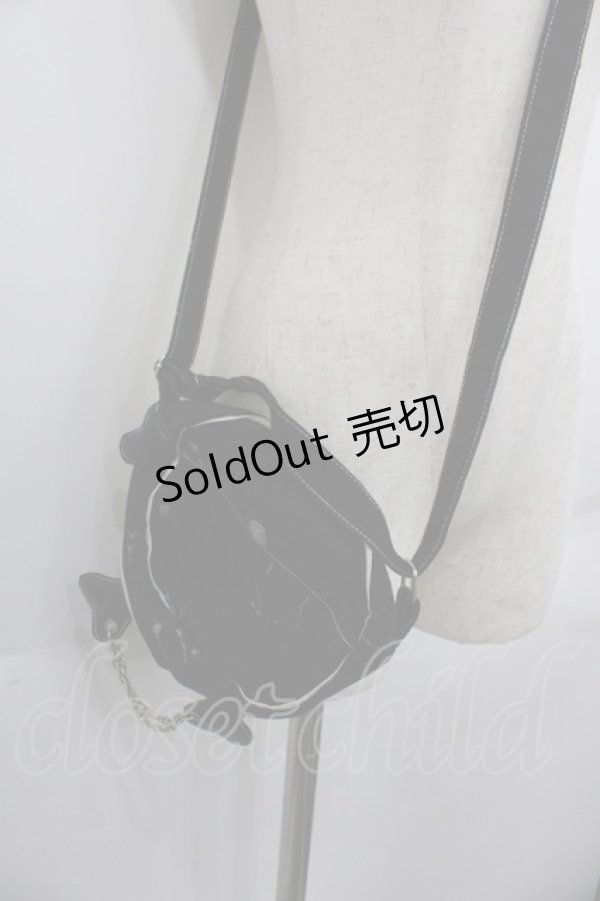 画像3: HN+nois / ドクロポシェット  ブラック I-25-06-01-121-HN-BG-HD-ZT-K026 (3)