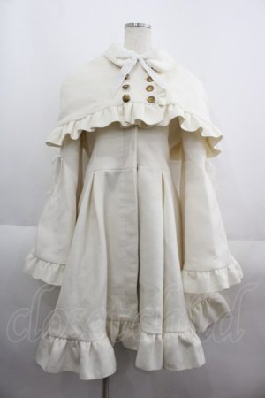画像: ATELIER PIERROT / Holy Night Cape Coat  アイボリー I-25-06-04-043-EL-CO-HD-ZI