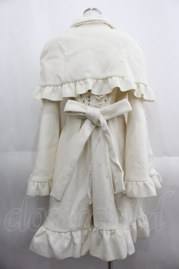 画像2: ATELIER PIERROT / Holy Night Cape Coat  アイボリー I-25-06-04-043-EL-CO-HD-ZI (2)