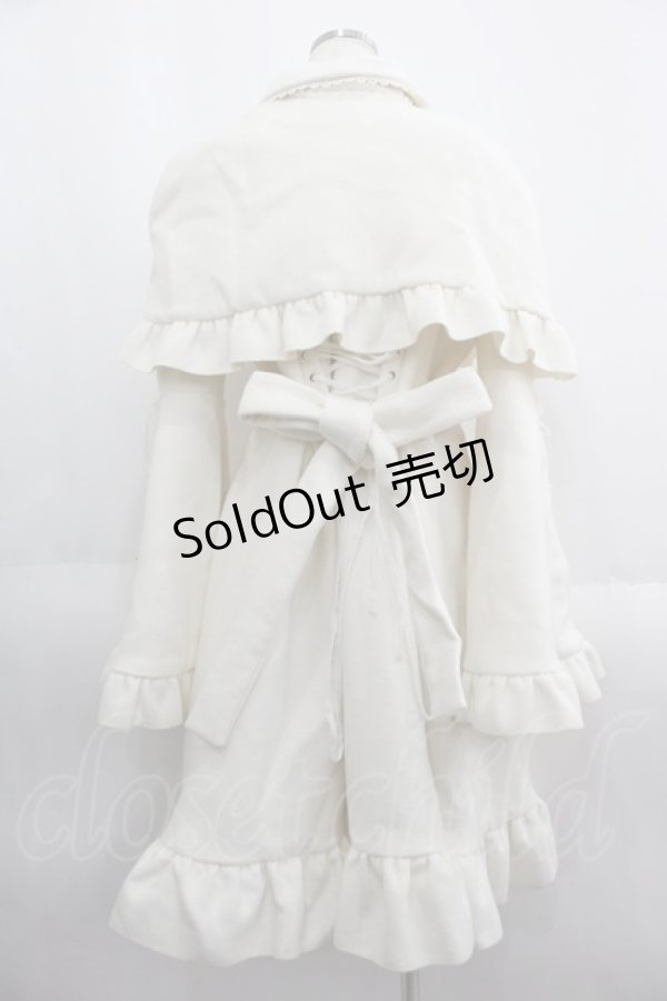 画像2: ATELIER PIERROT / Holy Night Cape Coat  アイボリー I-25-06-04-043-EL-CO-HD-ZI (2)