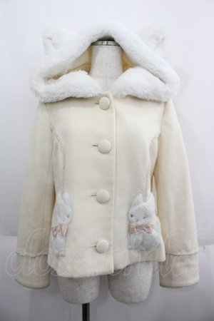 画像: Angelic Pretty / TwinCatショートコート  アイボリー I-25-06-04-044-AP-CO-HD-ZI