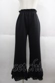 画像1: Candy Stripper / DEAREST JERSEY PANTS  黒 I-25-06-04-091-PU-PA-HD-ZI (1)