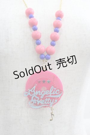 画像: Angelic Pretty / Neon Musicネックレス  ピンク I-25-06-04-100-AP-AC-HD-ZI
