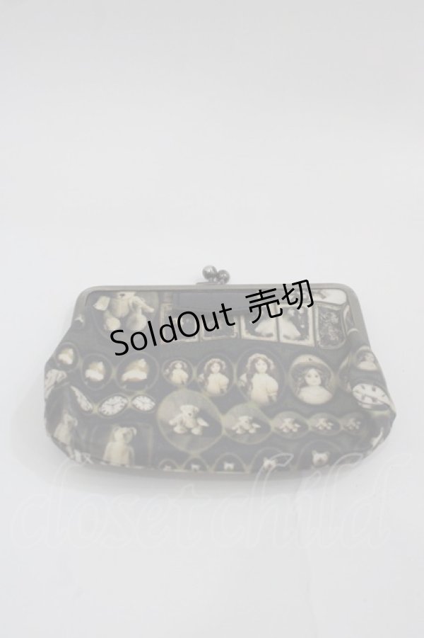 画像1: Jean Paul GAULTIER / アンティークドールがま口小銭入れ  ブラウン I-25-06-04-115-GO-ZA-HD-ZI (1)