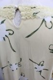 画像3: INGEBORG / カメリアリボンプリント半袖カットソー 4サイズ(11号) イエロー I-25-06-04-021-LO-TO-HD-ZI (3)