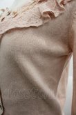 画像3: LIZ LISA / はしごレースニットカーディガン  ピンク I-25-06-04-025-LO-TO-HD-ZI (3)