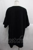 画像2: Candy Stripper / MISTERIOUS TEA PARTY BIG Tシャツ  黒Ｘ白 I-25-06-04-034-PU-TS-HD-ZI (2)