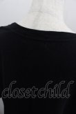 画像3: Candy Stripper / MISTERIOUS TEA PARTY BIG Tシャツ  黒Ｘ白 I-25-06-04-034-PU-TS-HD-ZI (3)