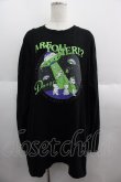 画像1: Candy Stripper / ARE YOU HERE  L/S TEE 2 黒 I-25-06-04-038-PU-TO-HD-ZI (1)