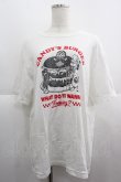 画像1: Candy Stripper / CANDY'S BURGER TEE 3 白Ｘ赤Ｘ黒 I-25-06-04-039-PU-TO-HD-ZI (1)